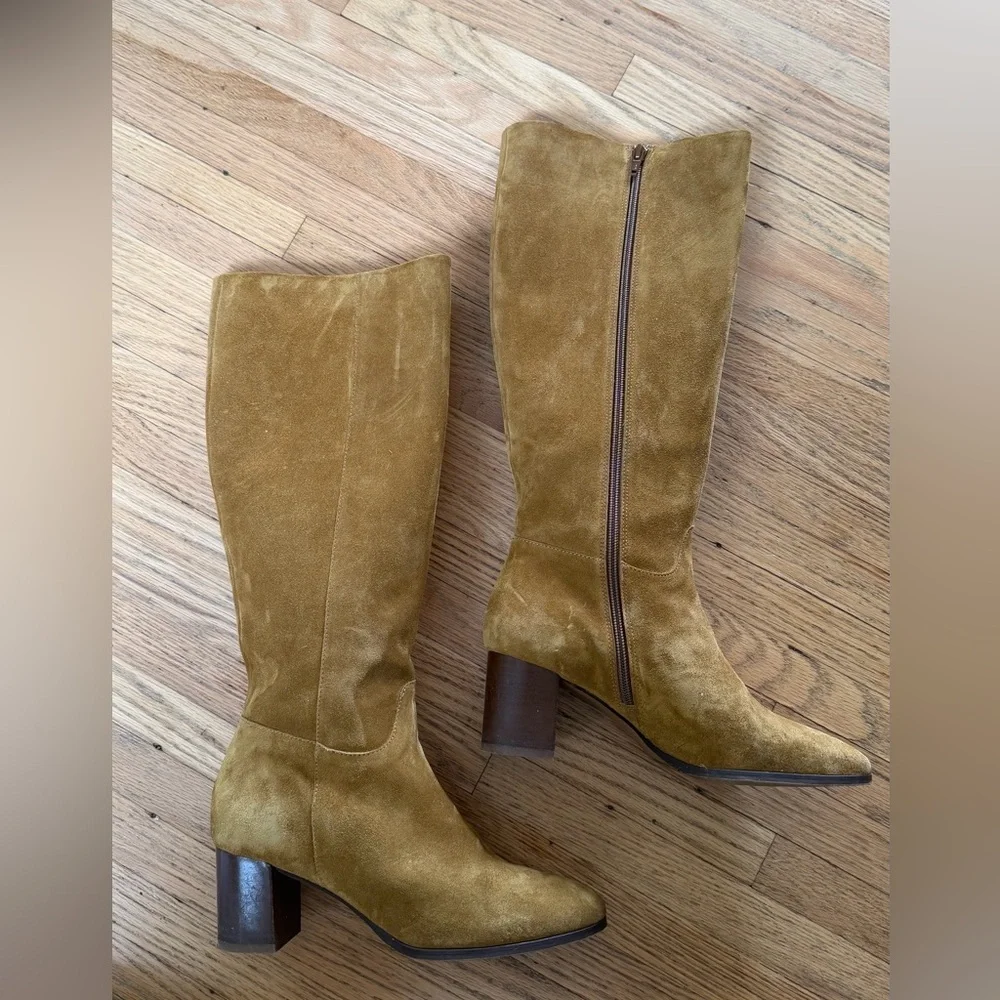 Sezane Suede Garret Boots - Picture 3 of 9